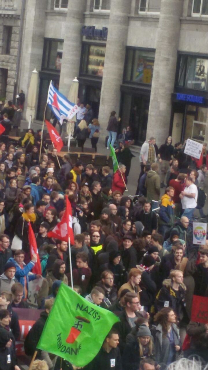 Anti-AfD Demo Köln