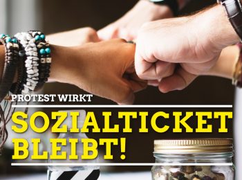 Sozialticket bleibt erst mal erhalten!